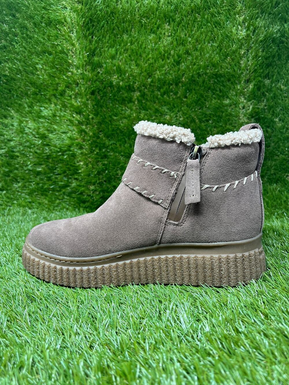 Easy Spirit Women's 8.5M Brendan Espresso Brown Suede Boots